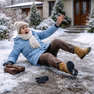 chodník, ľad, kalamita, pád, úraz, odhŕňanie, sneh, poľadovica, NEPOUŽÍVAŤ