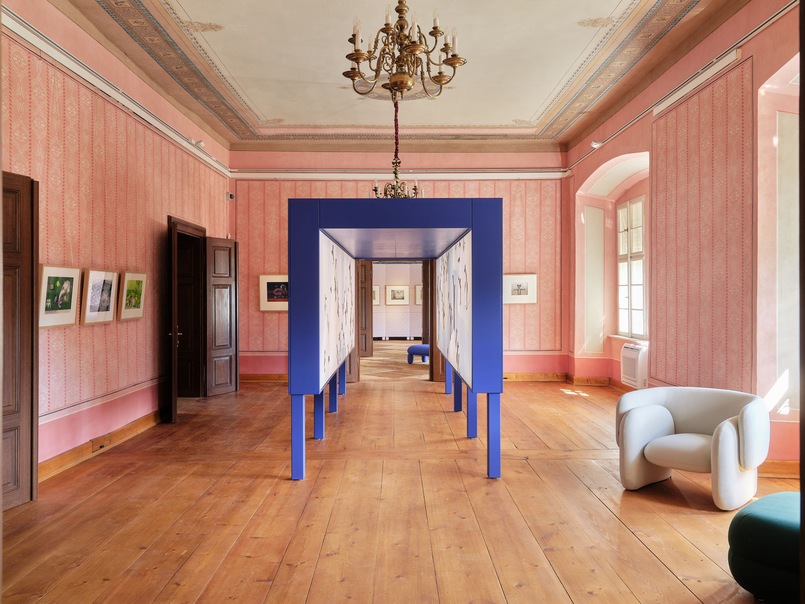 Pohľad do expozície Paláca ilustrácie v...