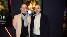 Režisér Michal Vajdička (vľavo) a herec Csongor Kassai.