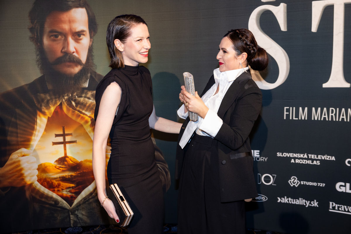 Na premiéru filmu Štúr prišla aj Zuzana...