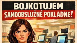 bojkot samoobslužných pokladní
