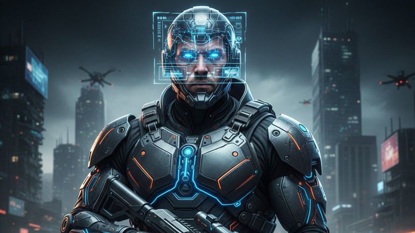 Digitálny vojak - obrázok vytvorený AI