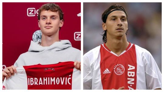 Aký otec, taký syn. Mladý Ibrahimovič napodobní Zlatana, oblečie si dres Ajaxu Amsterdam