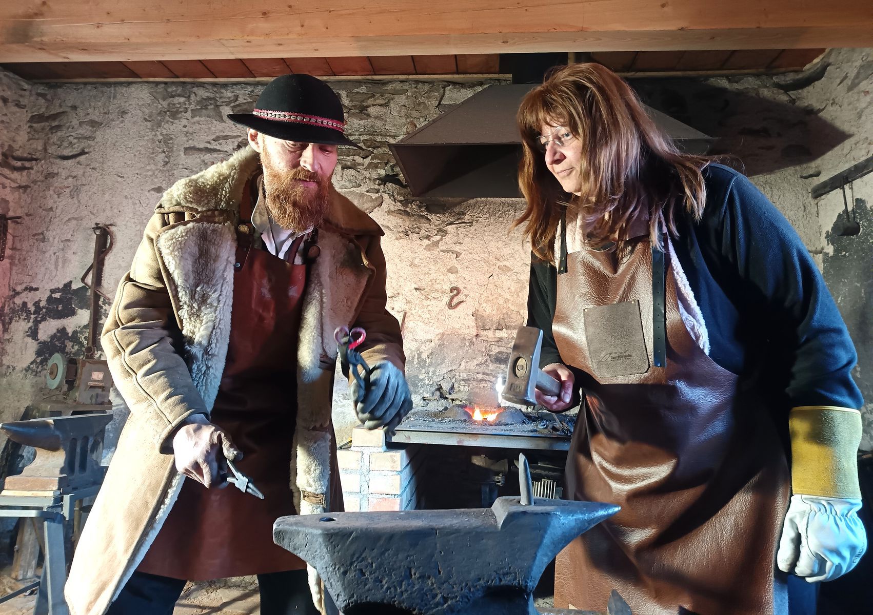 Obnovená kováčska dielňa- šmykňa v Telgárte