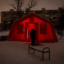 vojna na Ukrajine, Kyjev, zima