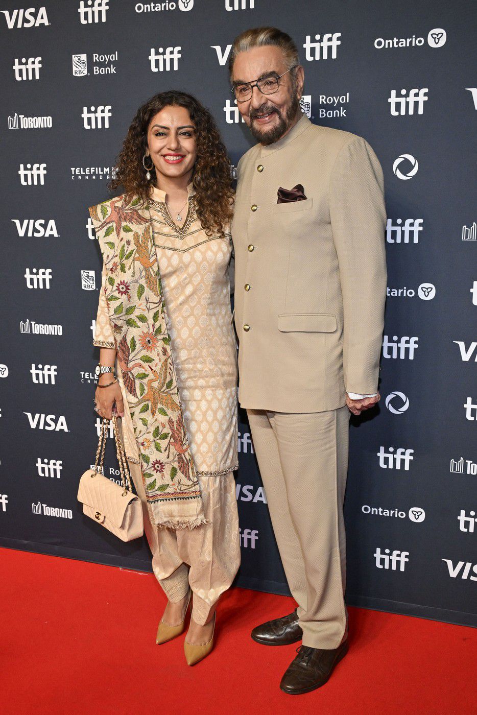 Herec Kabir Bedi a jeho štvrtá manželka Parveen...