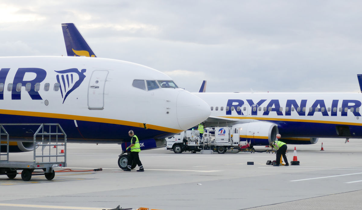 Ilustračný záber lietadla.