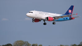 prilet Airbus 319 special lietadlo vlady SR