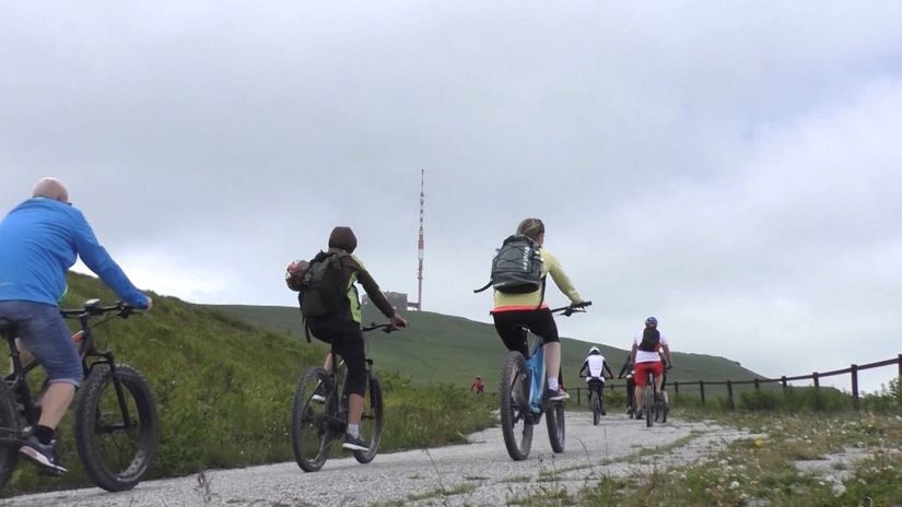 Tesne pod najvyššiu časť ikonického kopca...