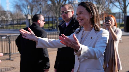 Trump prijal od Machadovej Nobelovu medailu, prezident ju za to vyzdvihuje 