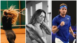 Nová frajerka Tsitsipasa je tiež bývalá tenistka