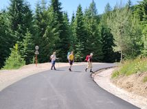 peší, asfaltka, Kráľova hoľa, Šumiac