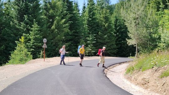 peší, asfaltka, Kráľova hoľa, Šumiac