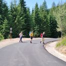 peší, asfaltka, Kráľova hoľa, Šumiac