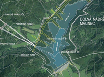 Projekt Prečerpávacej vodnej elektrárne (PVE) Málinec