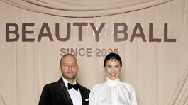 Moderátorka Soňa Skoncová a jej partner. 