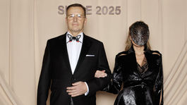 Politik Boris Kollár a jeho partnerka Laura Vizváryová. 