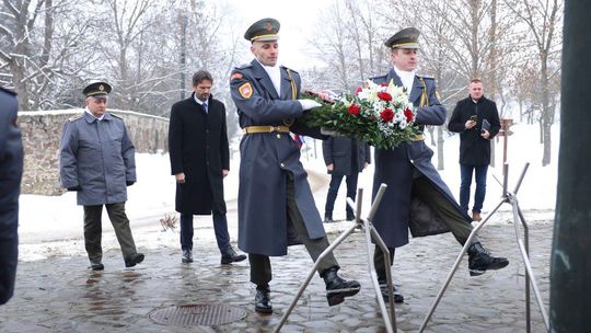 Kaliňák si uctil a pripomenul obete najtragickejšej udalosti v dejinách ozbrojených síl