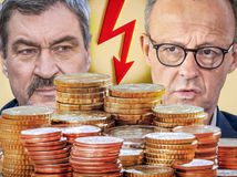Markus Söder, Friedrich Merz, peniaze, euro