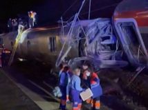 Španielsko, zrážka vlakov