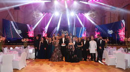 Tvorivý a organizačný tím XXII. ročníka Prešporský bál. 