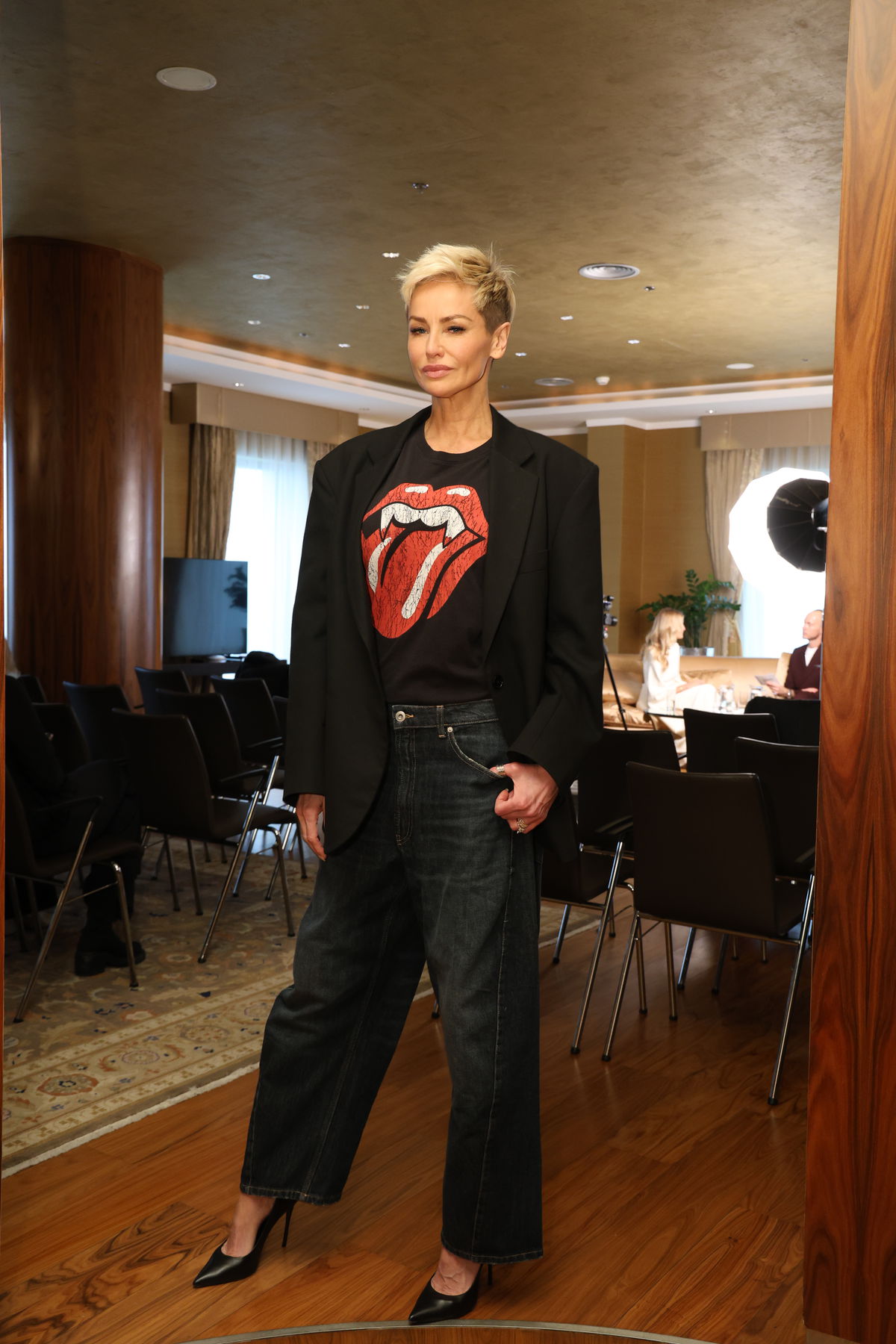 Slovenská modelka Adriana Sklenaříková na...