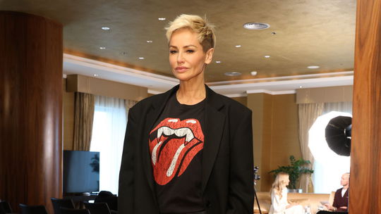 Slovenská modelka Adriana Sklenaříková na...