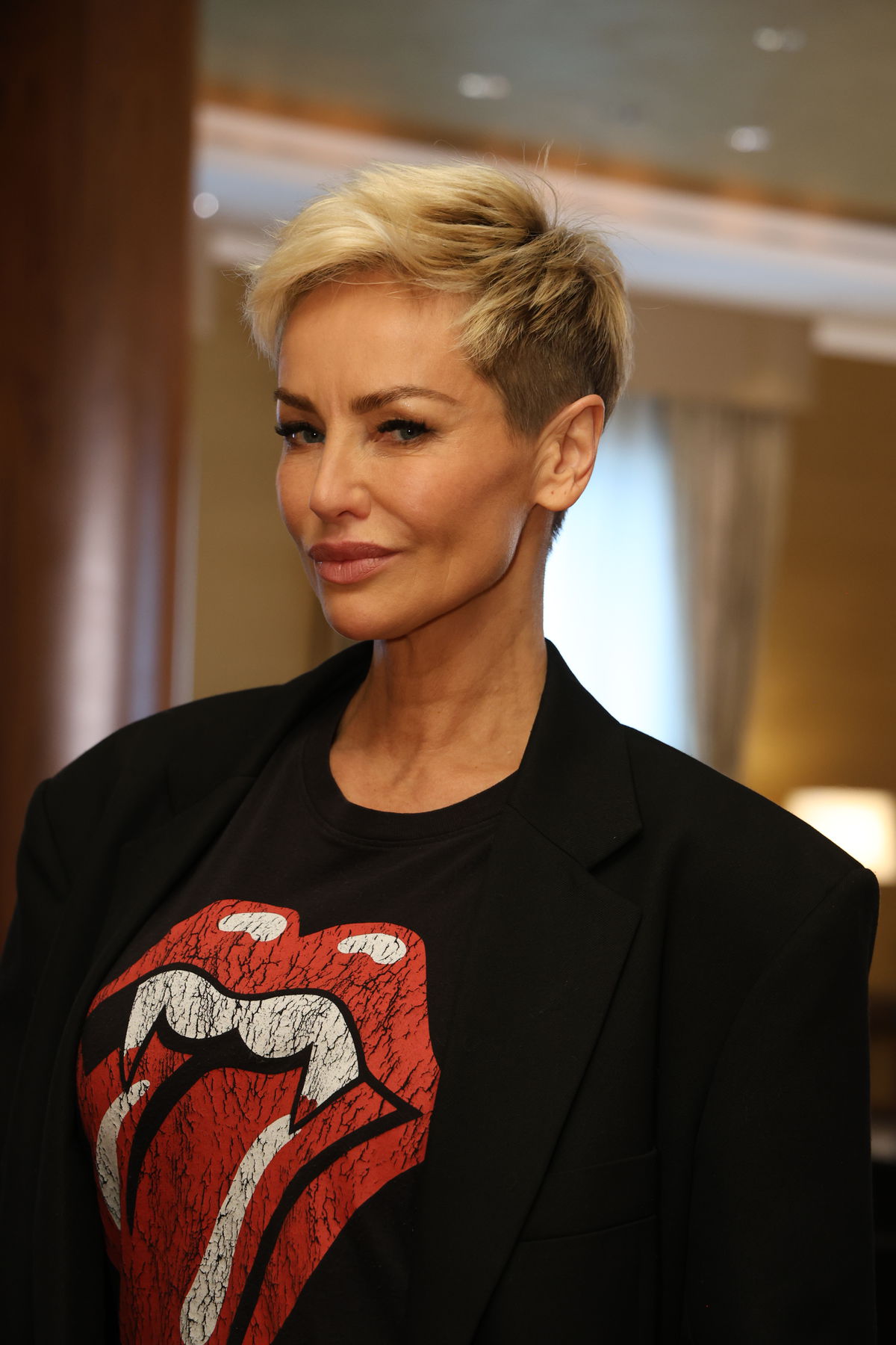 Slovenská modelka Adriana Sklenaříková na...