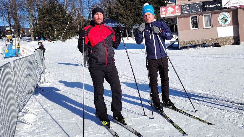 Boris s kamarátom prišiel na Skalku z okresu...