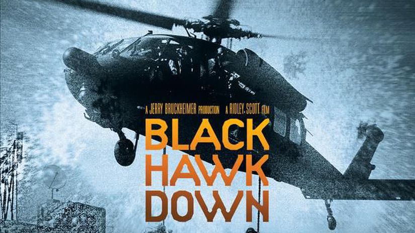 Filmový plagát Black Hawk Down