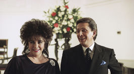 Herečka Elizabeth Taylor a dizajnér Valentino Garavani v roku 1990.