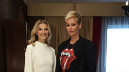 Česká modelka Tereza Maxová (vľavo) a slovenská...