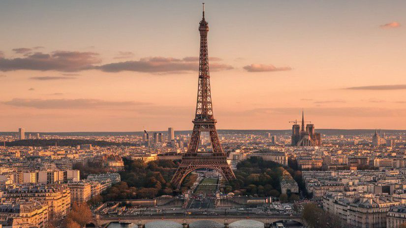 Paríž - obrázok vytvorený AI