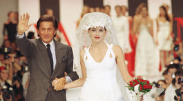 Valentino Garavani a americká herečka Sharon Stone