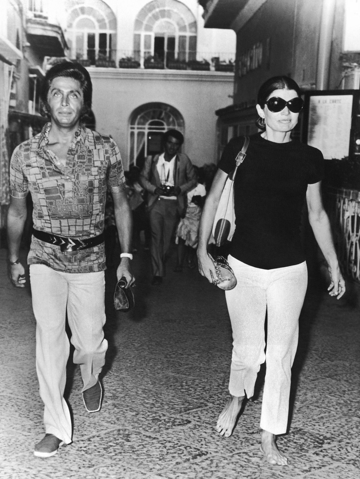 Jacqueline Onassis a dizajnér Valentino...