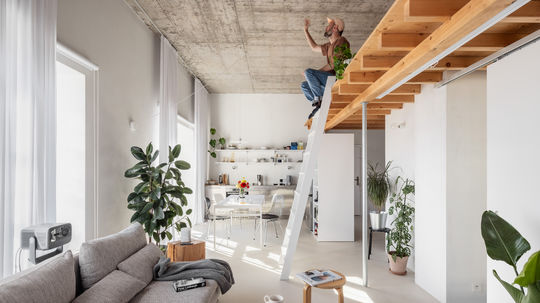 Loft v Ružovom Mlyne je rodinným bývaním,...