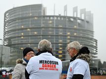 Mercosur, protest farmárov