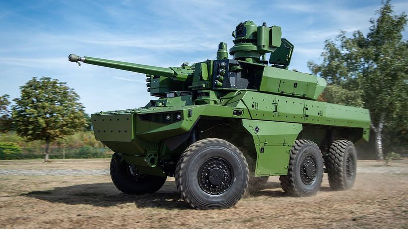 Francúzske obrnené kolesové bojové vozidlo EBRC...