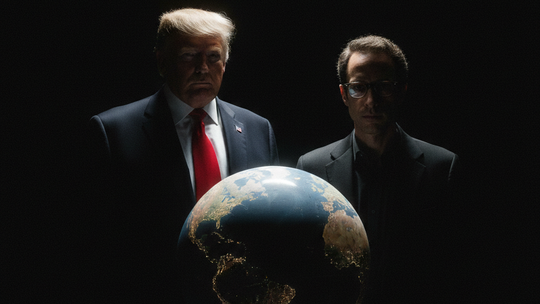 glóbus, Trump, svet