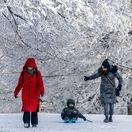 kamzík, zima, bratislava, koliba