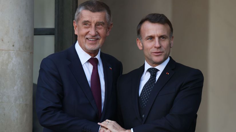 Macron, Babiš