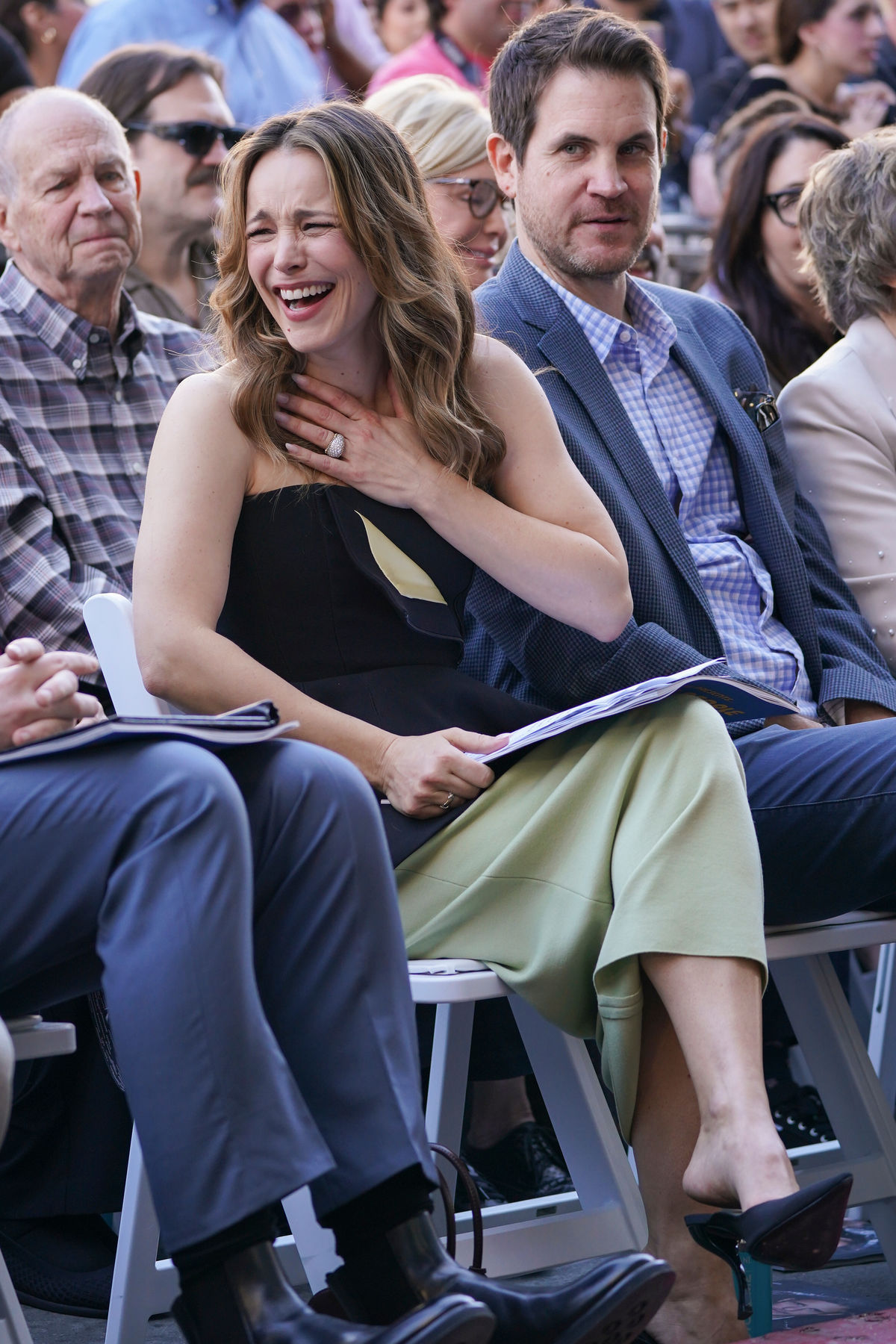 Rachel McAdams (vľavo) a jej partner a otec jej...