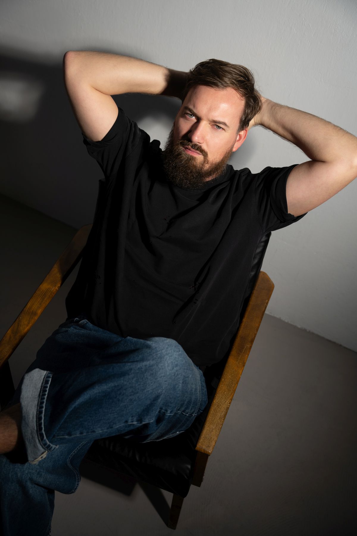 Herec Lukáš Pelč.