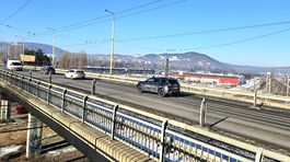 Jeden z najvyťaženejších mostov v metropole...