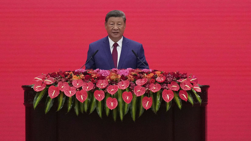 Čínsky komunistický líder Si Ťin-pching.