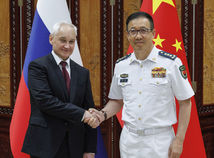 čína rusko  Belousov Tung Ťün