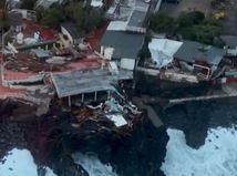 cyklón Harry zdevastoval talianske pobrežie, video Reuters, NEPOUŽÍVAŤ