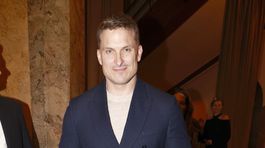 Herec Ján Koleník na pražskej premiére nechýbal.