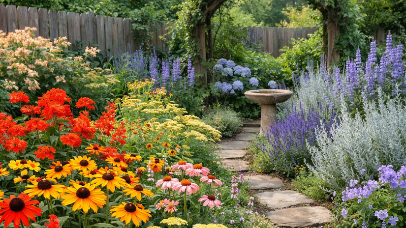 návrh, záhrada, záhradná architektúra, malá...