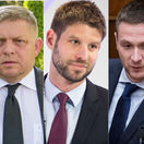Robert Fico, Michal Šimečka, Milan Uhrík
